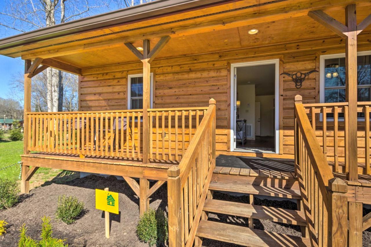 Cozy Smoky Mountain Cabin By Tuckasegee River! Bryson City Luaran gambar